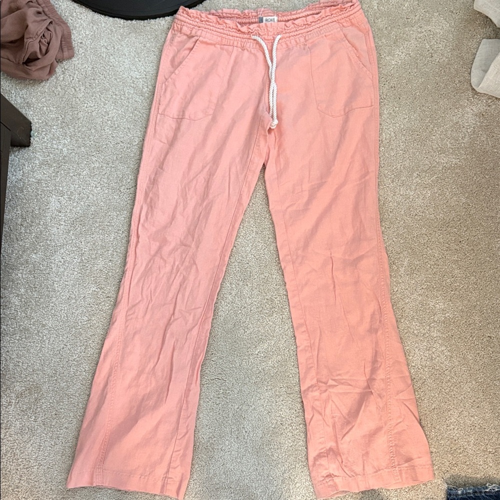Pink Drawstring Lounge Pants